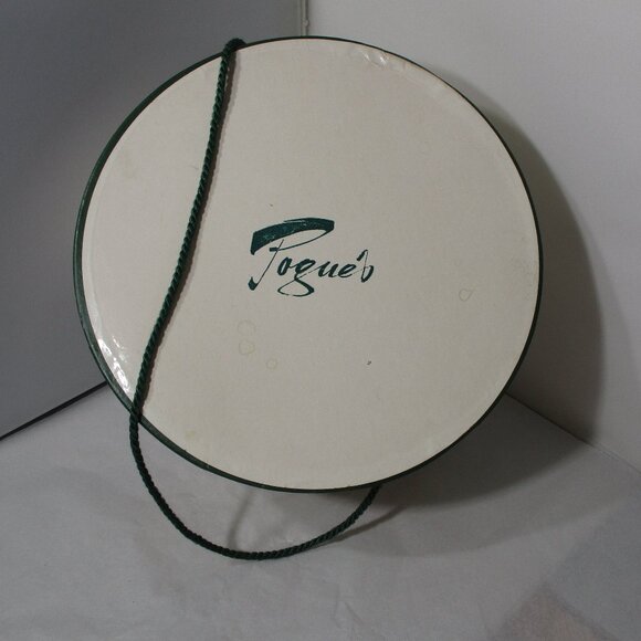 Vintage Pogue's Dept Store Cincinnati Ohio Cardboard Hatbox Hat Box - Picture 2 of 8